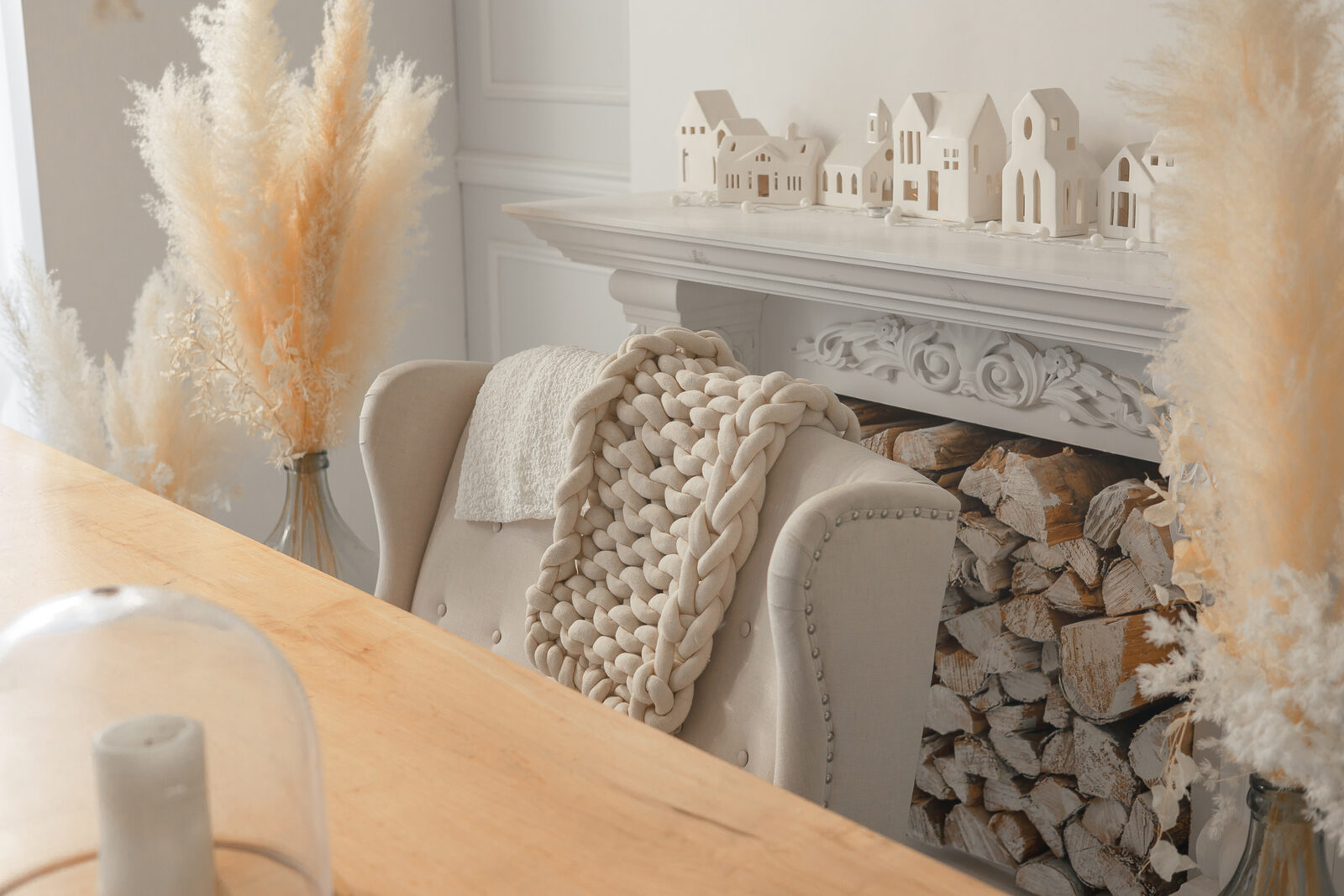 Daydream Studio — fireplace detail